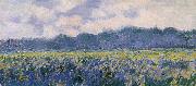 Claude Monet Field of Irses at Giverny